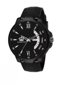 Round bulk men black watch