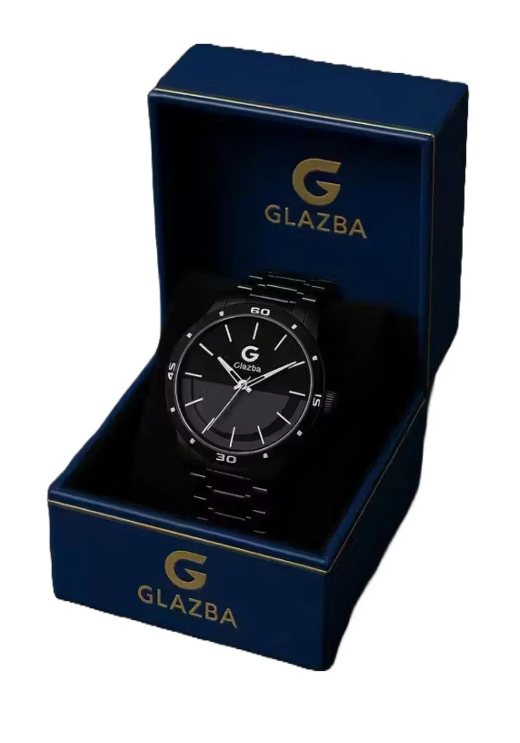 Round men black watch