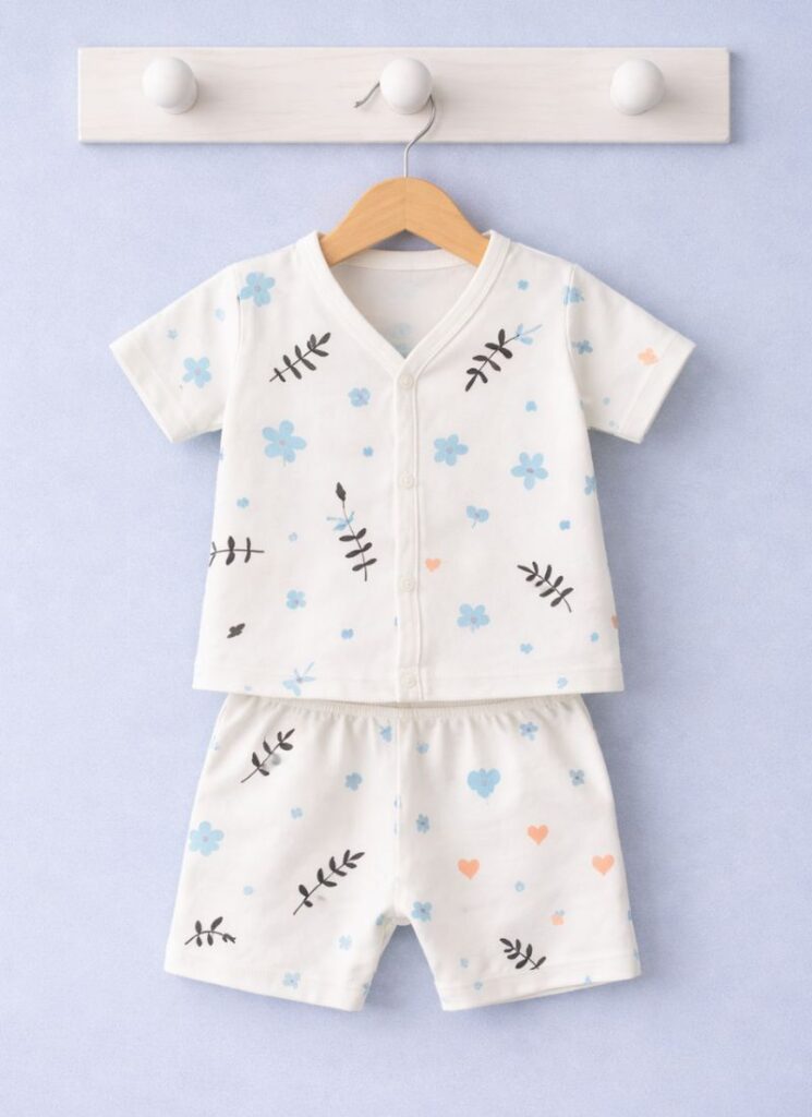 Comfortable Half Sleeve Jabla (3–36 Months) for Baby Boys